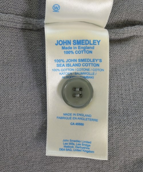JOHN SMEDLEY（ジョンスメドレー）カーディガン グレー サイズ:L メンズ/2200699327015