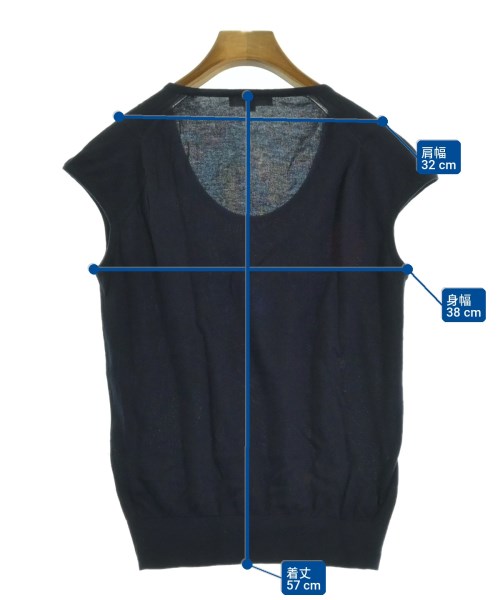 JOHN SMEDLEY（ジョンスメドレー）ニット・セーター 紺 サイズ:M レディース/2200700954056