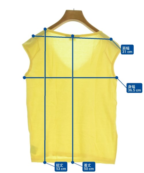 JOHN SMEDLEY（ジョンスメドレー）ニット・セーター 黄 サイズ:XS レディース/2200700954063