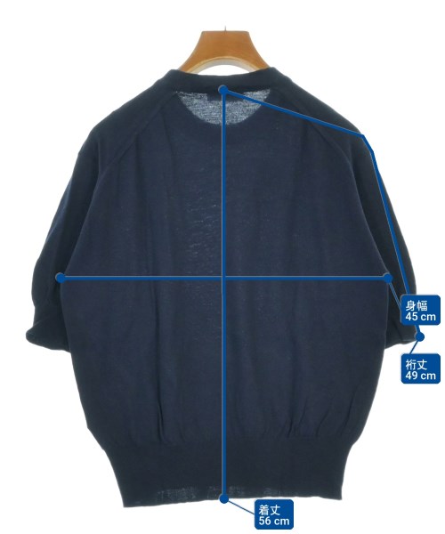 JOHN SMEDLEY（ジョンスメドレー）ニット・セーター 紺 サイズ:M レディース/2200703866097