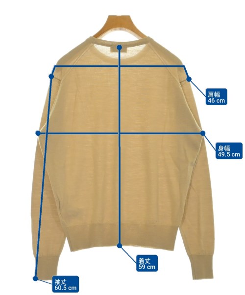 JOHN SMEDLEY（ジョンスメドレー）ニット・セーター 茶 サイズ:M レディース/2200708255131