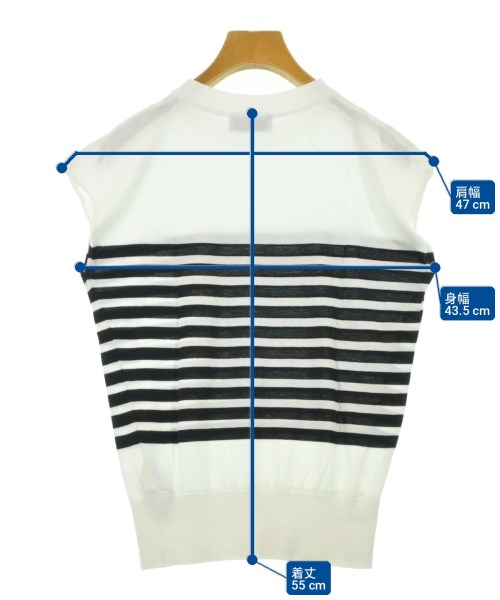 JOHN SMEDLEY（ジョンスメドレー）ニット・セーター 白 サイズ:S レディース/2200708778036