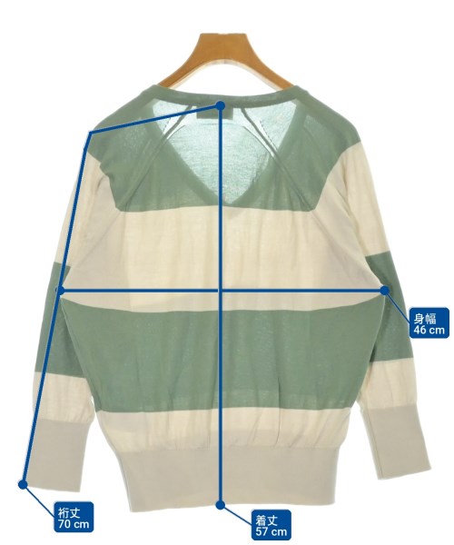 JOHN SMEDLEY（ジョンスメドレー）ニット・セーター カーキ サイズ:S レディース/2200704611023