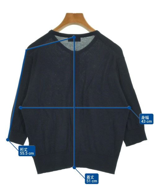 JOHN SMEDLEY（ジョンスメドレー）カーディガン 紺 サイズ:M レディース/2200707888088
