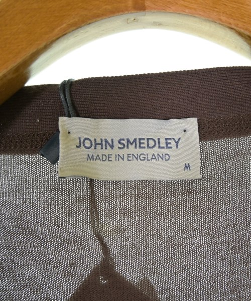 JOHN SMEDLEY（ジョンスメドレー）カーディガン 茶 サイズ:M メンズ/2200707042114