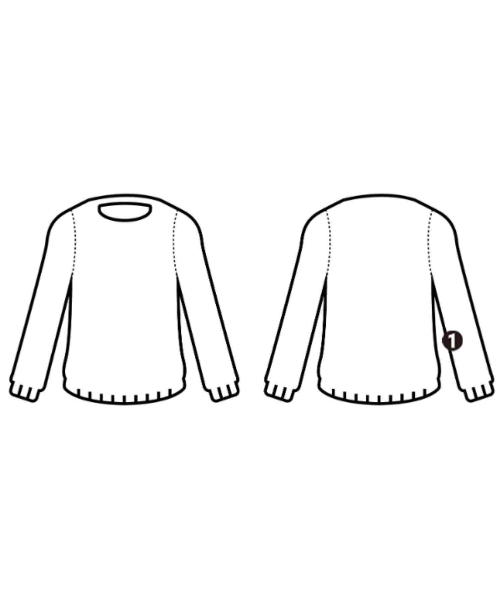 JOHN SMEDLEY（ジョンスメドレー）ニット・セーター 赤 サイズ:S レディース/2200707920078