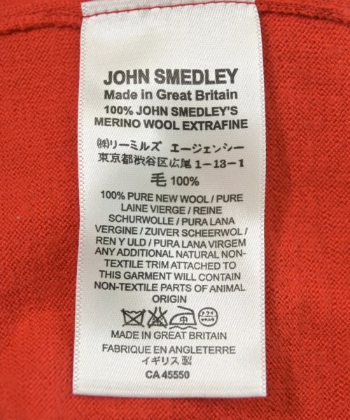 JOHN SMEDLEY（ジョンスメドレー）ニット・セーター 赤 サイズ:S レディース/2200707920078
