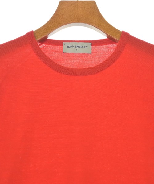 JOHN SMEDLEY（ジョンスメドレー）ニット・セーター 赤 サイズ:S レディース/2200707920078