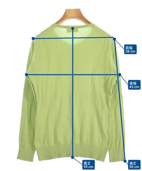 JOHN SMEDLEY（ジョンスメドレー）カーディガン 緑 サイズ:M レディース/2200662127024