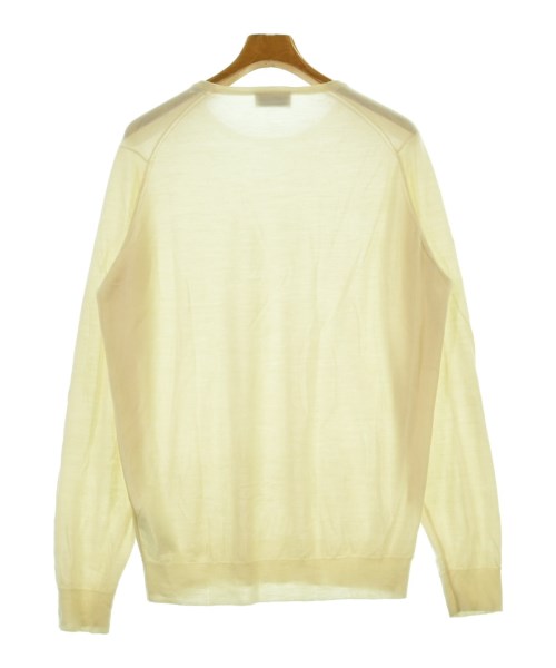 JOHN SMEDLEY（ジョンスメドレー）ニット・セーター 白 サイズ:L メンズ/2200660254074