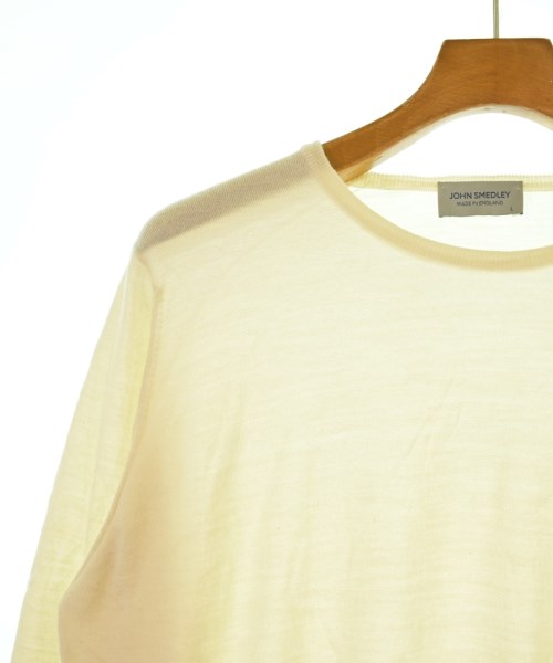 JOHN SMEDLEY（ジョンスメドレー）ニット・セーター 白 サイズ:L メンズ/2200660254074