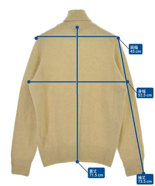 JOHN SMEDLEY（ジョンスメドレー）ニット・セーター ベージュ サイズ:L メンズ/2200660254104