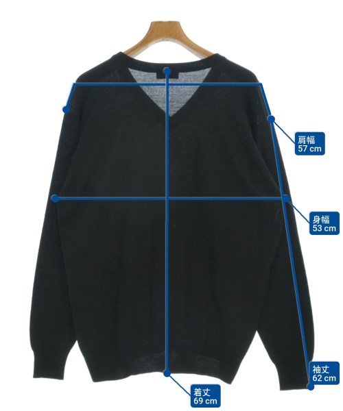 JOHN SMEDLEY（ジョンスメドレー）ニット・セーター 黒 サイズ:L メンズ/2200663509065