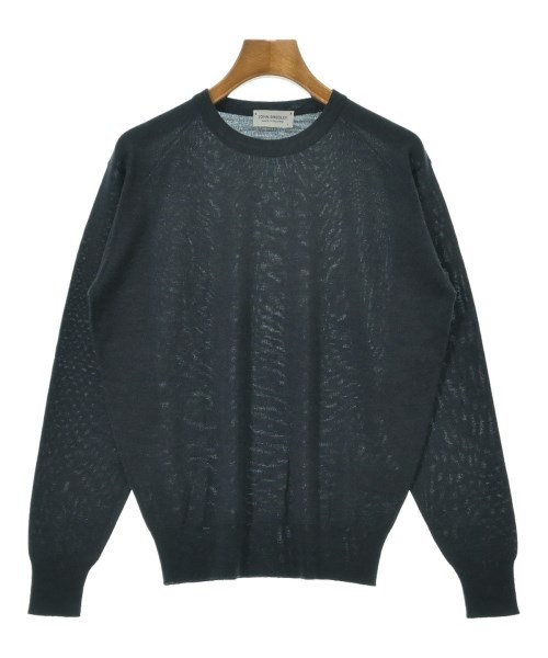 JOHN SMEDLEY(ジョンスメドレー)ニット・セーター 紺 サイズ:S/2200661440056