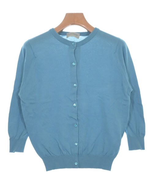 JOHN SMEDLEY(ジョンスメドレー)カーディガン 青 サイズ:S/2200661313282