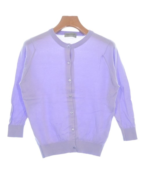 JOHN SMEDLEY(ジョンスメドレー)カーディガン 紫 サイズ:S/2200661313299