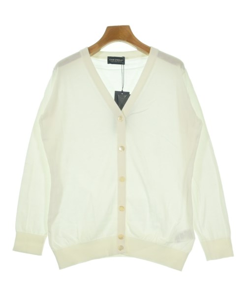JOHN SMEDLEY(ジョンスメドレー)カーディガン 白 サイズ:XL/2200664395049