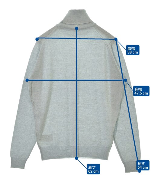 JOHN SMEDLEY（ジョンスメドレー）ニット・セーター グレー サイズ:-(M位) レディース/2200665417160