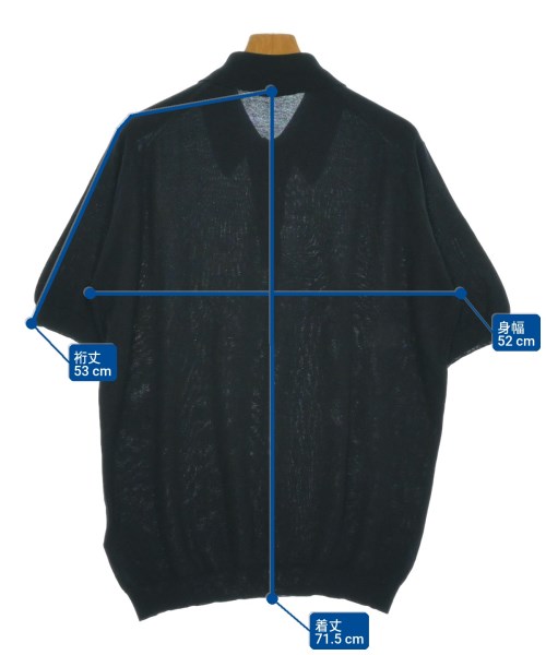 JOHN SMEDLEY（ジョンスメドレー）ニット・セーター 紺 サイズ:L メンズ/2200662930075