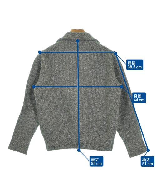 JOHN SMEDLEY（ジョンスメドレー）カーディガン グレー サイズ:XS レディース/2200666477019
