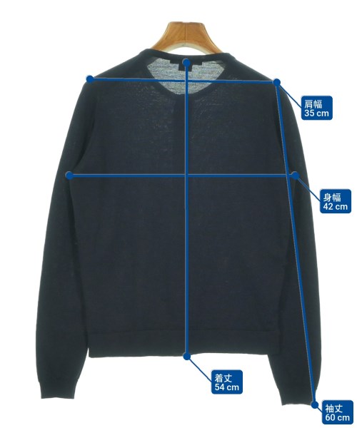 JOHN SMEDLEY（ジョンスメドレー）カーディガン 紺 サイズ:M レディース/2200666790095