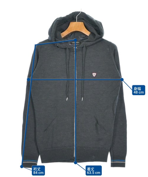 JOHN SMEDLEY（ジョンスメドレー）カーディガン 紺 サイズ:S メンズ/2200667543041