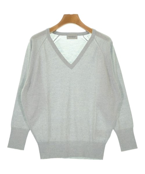 JOHN SMEDLEY(ジョンスメドレー)ニット・セーター グレー サイズ:S/2200662994077