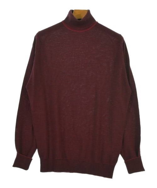 JOHN SMEDLEY(ジョンスメドレー)ニット・セーター 赤 サイズ:-(L位)/2200660200019