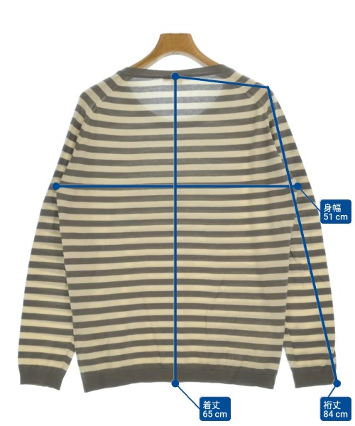 JOHN SMEDLEY（ジョンスメドレー）ニット・セーター グレー サイズ:L メンズ/2200662495086