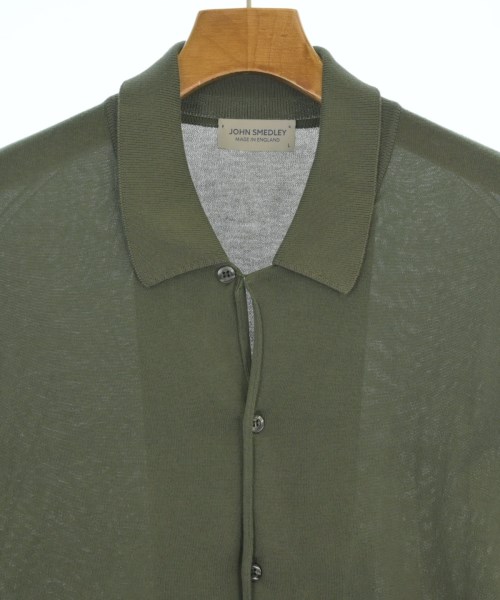 JOHN SMEDLEY（ジョンスメドレー）カーディガン 緑 サイズ:L メンズ/2200664077020