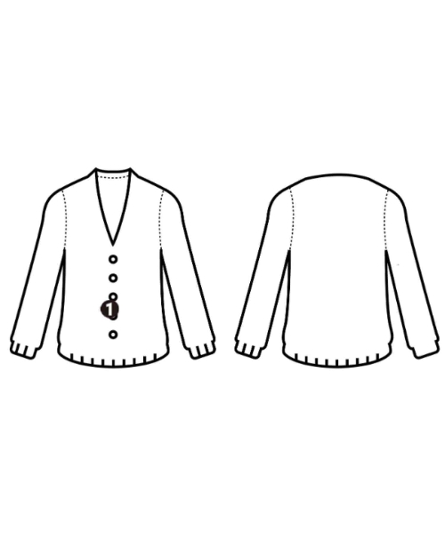 JOHN SMEDLEY（ジョンスメドレー）カーディガン 青 サイズ:M レディース/2200670489015