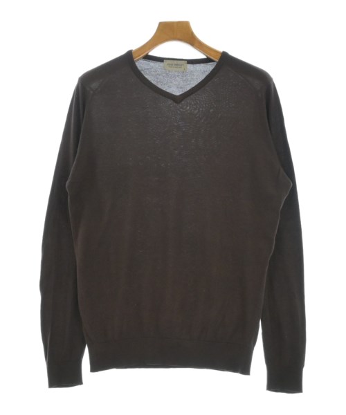 JOHN SMEDLEY(ジョンスメドレー)ニット・セーター 茶 サイズ:M/2200670683031