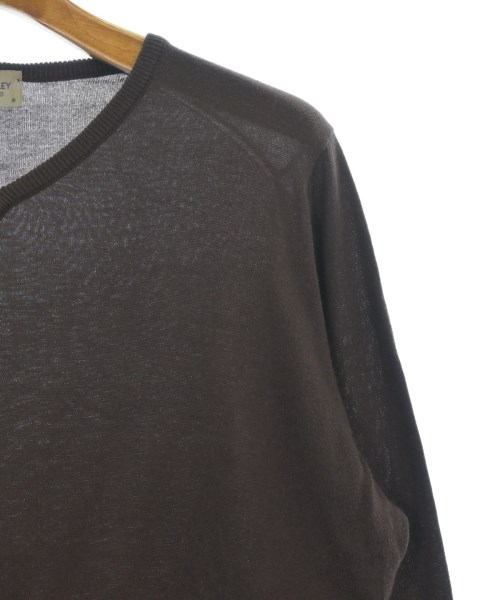 JOHN SMEDLEY（ジョンスメドレー）ニット・セーター 茶 サイズ:M メンズ/2200670683031