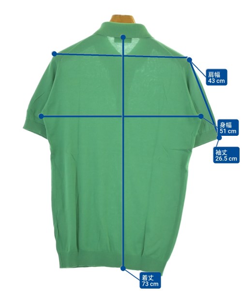 JOHN SMEDLEY（ジョンスメドレー）ニット・セーター 緑 サイズ:S メンズ/2200667283077