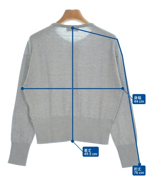 JOHN SMEDLEY（ジョンスメドレー）ニット・セーター グレー サイズ:S レディース/2200729340250