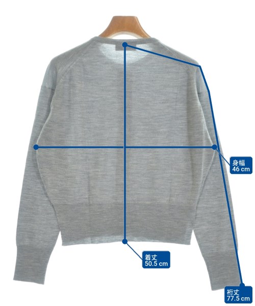 JOHN SMEDLEY（ジョンスメドレー）ニット・セーター グレー サイズ:S レディース/2200729340304