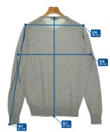 JOHN SMEDLEY（ジョンスメドレー）ニット・セーター グレー サイズ:M メンズ/2200732800048