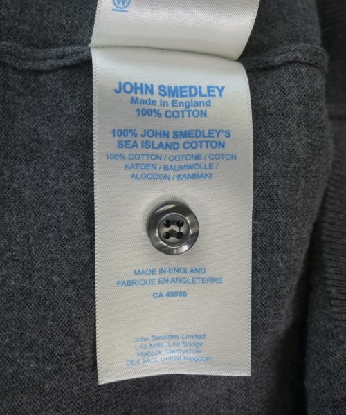 JOHN SMEDLEY（ジョンスメドレー）ニット・セーター グレー サイズ:S メンズ/2200725323080