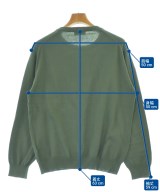 JOHN SMEDLEY（ジョンスメドレー）ニット・セーター カーキ サイズ:S メンズ/2200733804038
