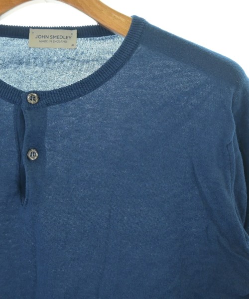 JOHN SMEDLEY（ジョンスメドレー）ニット・セーター 青 サイズ:M メンズ/2200733804045