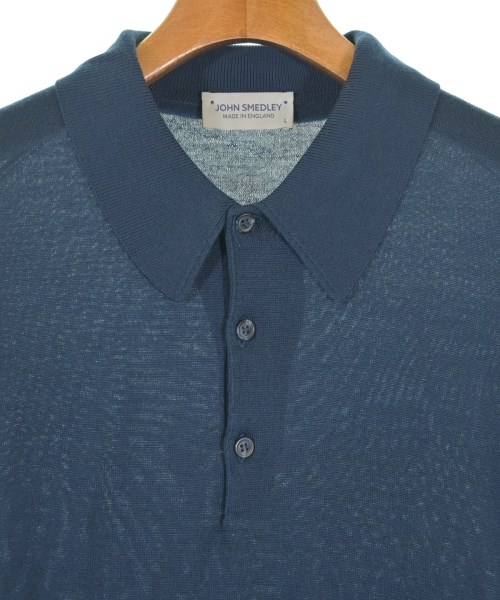 JOHN SMEDLEY（ジョンスメドレー）ニット・セーター 紺 サイズ:L メンズ/2200735386075
