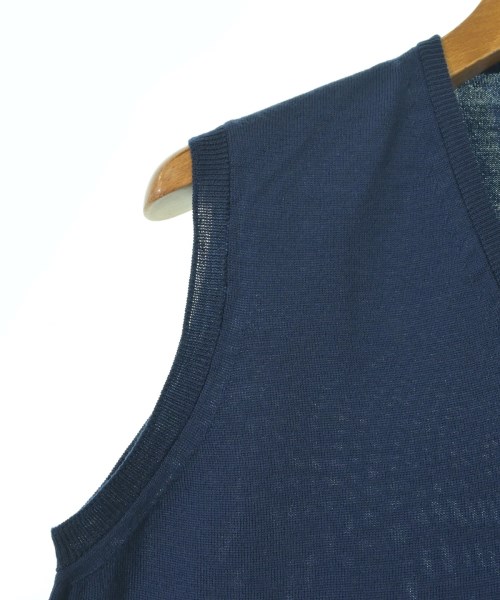 JOHN SMEDLEY（ジョンスメドレー）ベスト 紺 サイズ:M メンズ/2200733843747