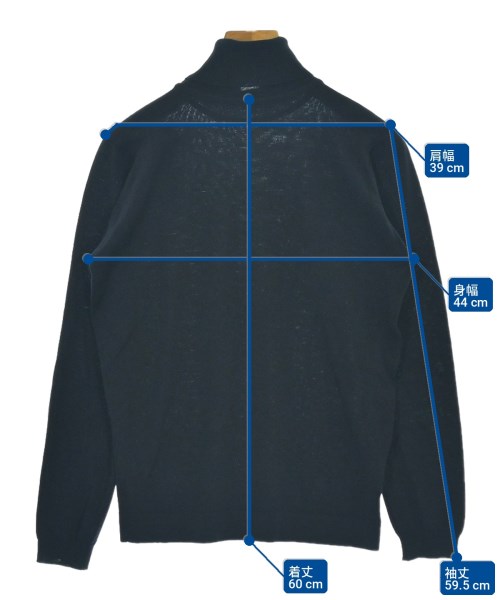 JOHN SMEDLEY（ジョンスメドレー）ニット・セーター 紺 サイズ:M レディース/2200735967076