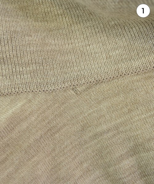 JOHN SMEDLEY（ジョンスメドレー）ニット・セーター ベージュ サイズ:38(S位) レディース/2200720544015