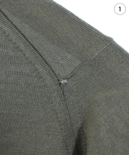 JOHN SMEDLEY（ジョンスメドレー）ニット・セーター カーキ サイズ:XS メンズ/2200720544046