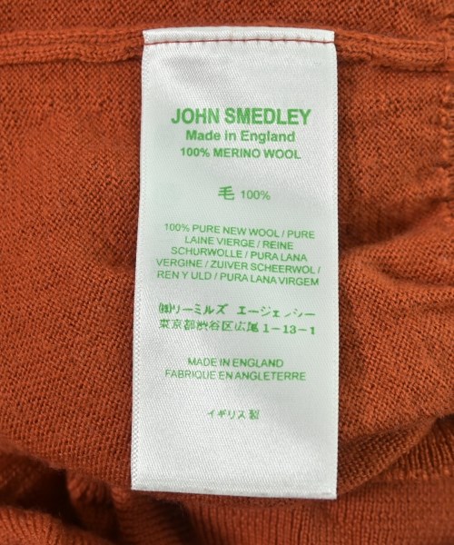 JOHN SMEDLEY（ジョンスメドレー）ニット・セーター オレンジ サイズ:-(M位) メンズ/2200720920031