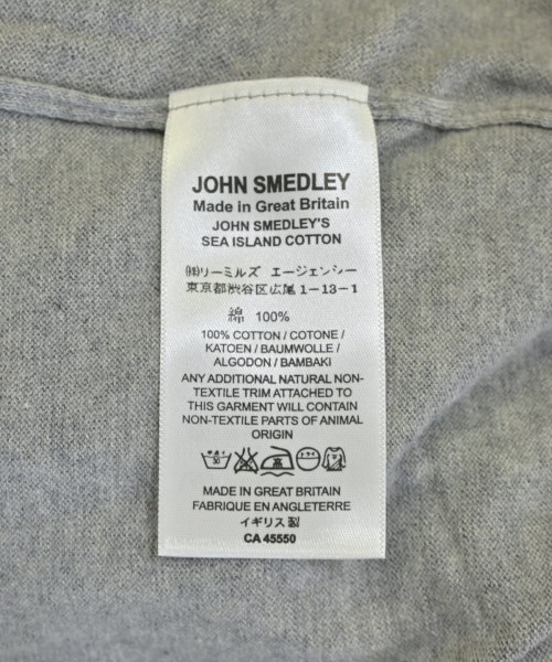 JOHN SMEDLEY（ジョンスメドレー）ポロシャツ グレー サイズ:M メンズ/2200717399086