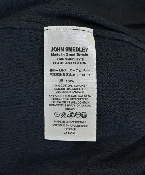 JOHN SMEDLEY（ジョンスメドレー）ポロシャツ 紺 サイズ:M メンズ/2200717399093