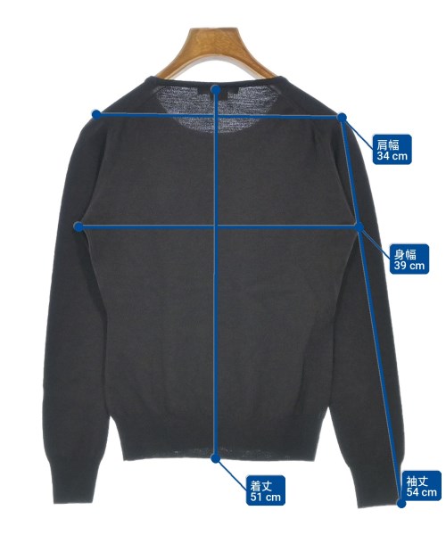 JOHN SMEDLEY（ジョンスメドレー）ニット・セーター グレー サイズ:S レディース/2200724893010