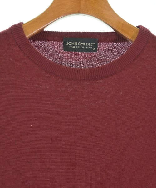 JOHN SMEDLEY（ジョンスメドレー）ニット・セーター 赤 サイズ:XS メンズ/2200725844097